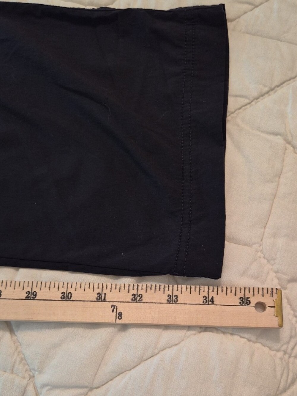 Eddie Bauer Tall Black Travex Cargo Pants - Size 16T - Picture 5 of 7